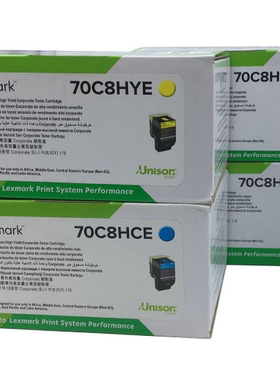 原装利盟 CS310 CS410DN CS510黑色粉盒70C8HKE墨盒 708K 310彩色