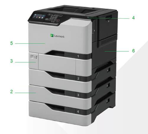 利盟CS725de打印机 Lexmark CS725de
