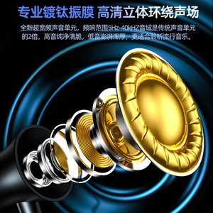 超重低音开车商务超长待机劲挂脖式无线蓝牙耳机运动跑步手机通用