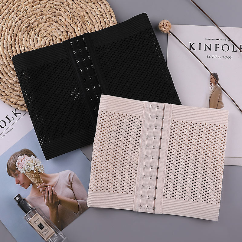 动漫cos束胸束腰夏季薄款短款透气收腹瘦身束腰带塑身衣