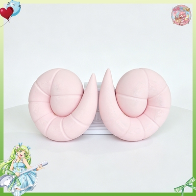 适用道具入间同学入魔瓦拉克拉拉cos绵羊头饰发饰cos头饰道具3d
