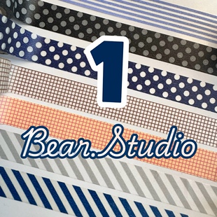 50cm分装① | MT胶带分装 波点方眼斜纹 限定停产基础款手帐 15mm