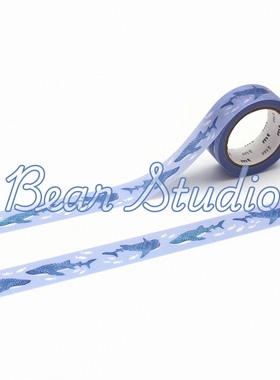 50cm分装 mt和纸胶带 问的最多的鲸鲨游来了 手帐装饰