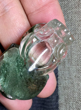 天然幽灵貔貅挂坠精工貔貅吊坠