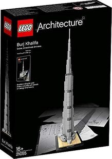 LEGO 乐高 Architecture 建筑系列 21031 迪拜哈利法塔 积木礼物