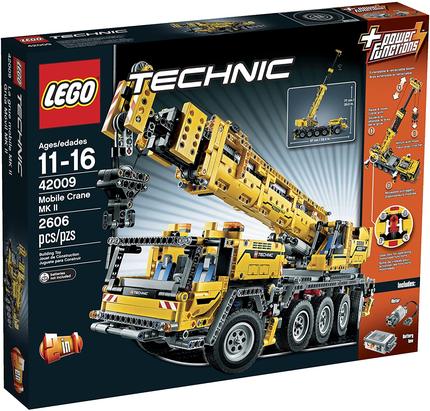 LEGO 乐高 科技机械组 TECHNIC 42009 移动起重机MK II 拼插积木