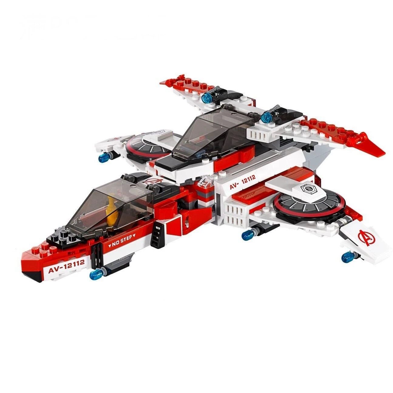 LEGO 乐高积木杀肉 漫威超级英雄 76049 灭霸太空喷气机 无人仔