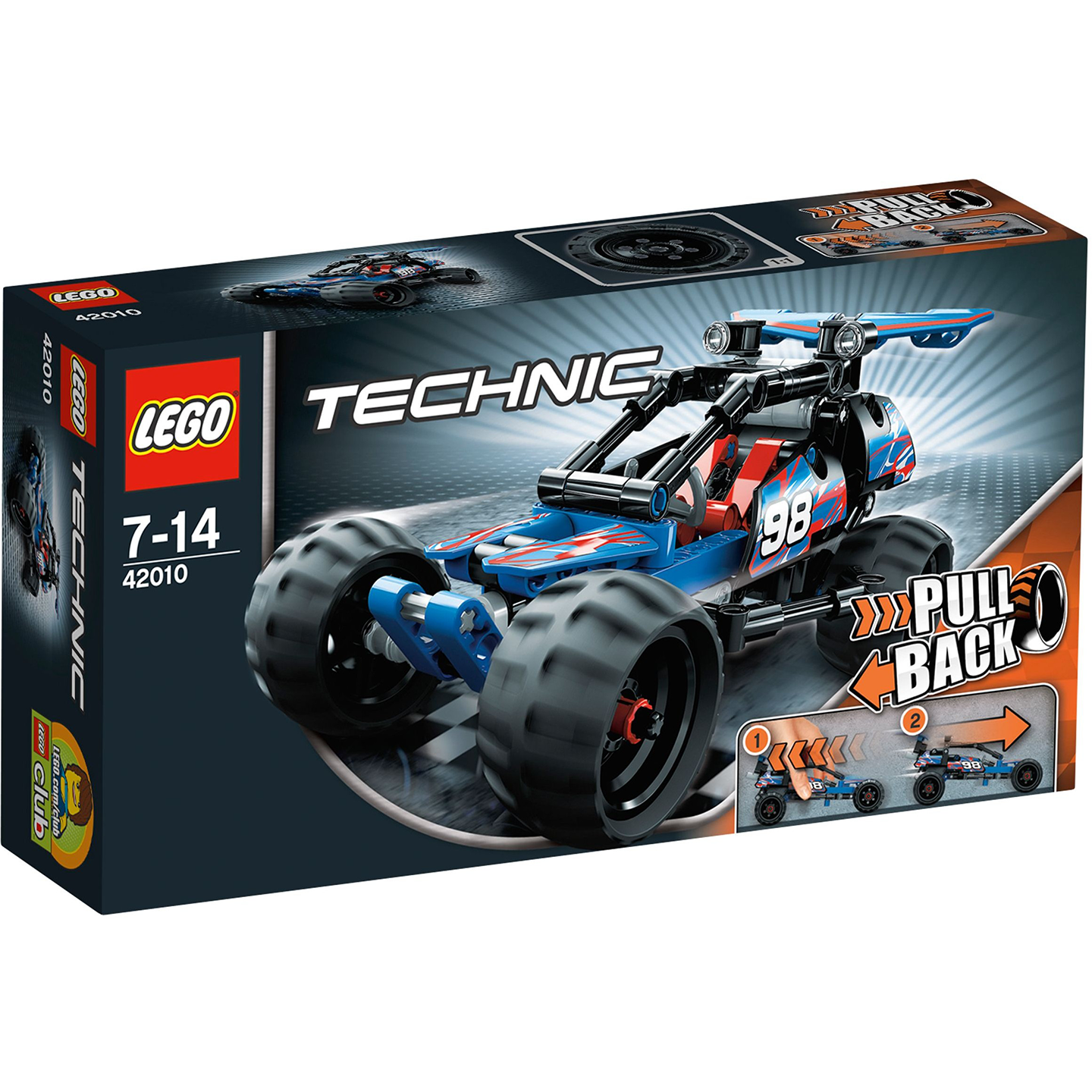LEGO 乐高 科技 TECHNIC 42010 越野赛车 儿童益智积木玩具礼物