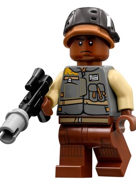 LEGO 乐高正品人仔 星球大战 sw784 反抗军士兵 含武器 出自75153