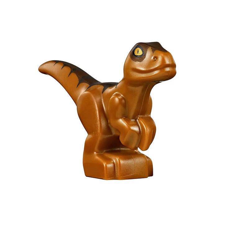 乐高 lego 零件 侏罗纪世界 小恐龙棕色  出自75930/75931 正品