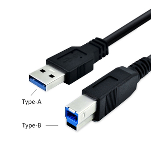 A对B手机移动硬盘盒数据线C对C USB3.1 C接口数据线A对C Type 1米 Gen2