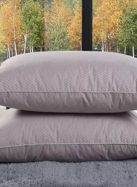 灰色耐张那用高弹单人枕芯枕头成人48*74枕芯 特价枕芯