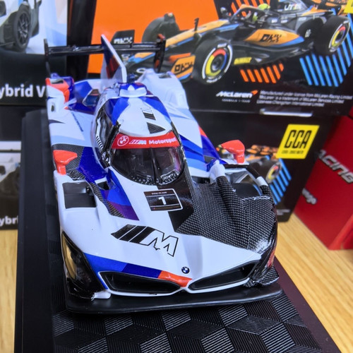 CCA彩珀1:45宝马M-Hybrid-V8勒芒24小时耐力赛合金赛车模型摆件