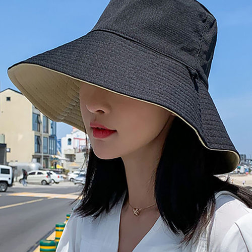 渔夫帽女夏天小雏菊日系可代