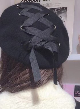 贝雷帽出游时尚女秋冬