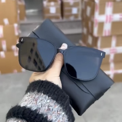 GM墨镜女款2025新款太阳镜男士防紫外线开车专用防晒眼镜大脸显瘦