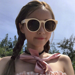 林小宅同款复古墨镜