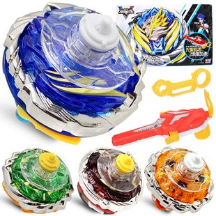 奥迪双钻飓风战魂5战斗王拉绳战神之翼男孩新款陀螺套装儿童玩具