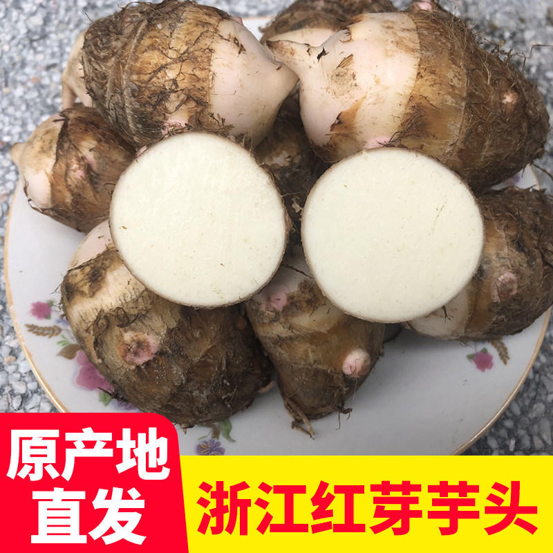 浙江红芽芋头芋艿小芋仔软糯香粉2026新鲜蔬菜现挖香芋牛奶芋子