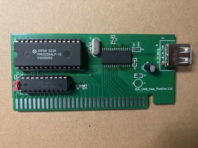 ISA转U盘 /ISA转USB/U盘接口卡/软驱功能替代 /USB扩展卡 CH375