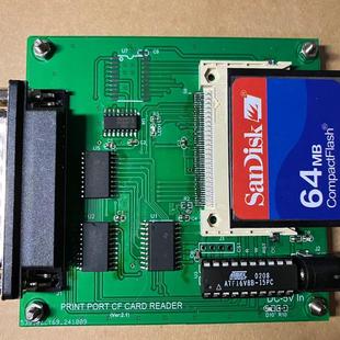 打印口CF卡读写器 CFLPT,打印口数据备份,并口硬盘盒替代
