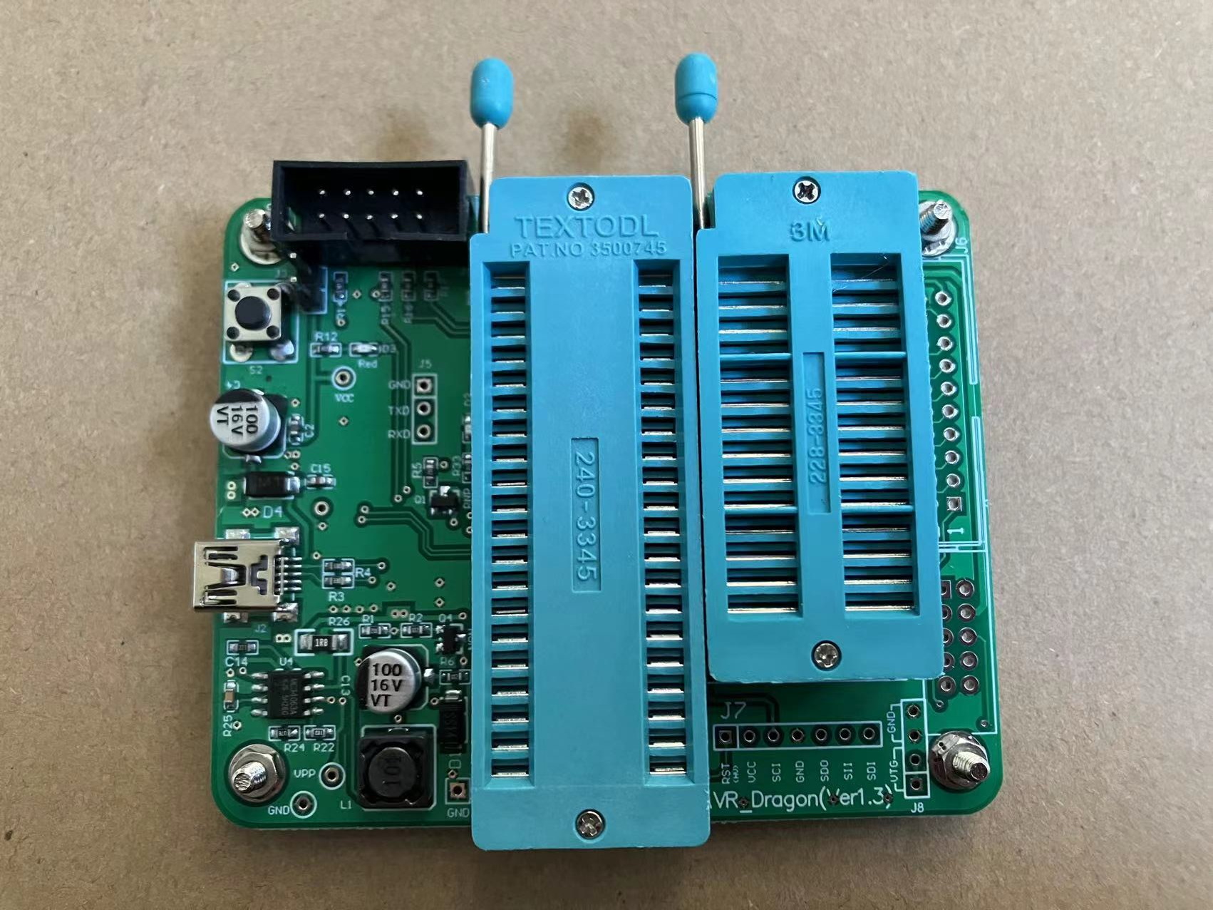 AVR 高压编程器,高压串行 高压并行，ISP  STK500  USB下载器