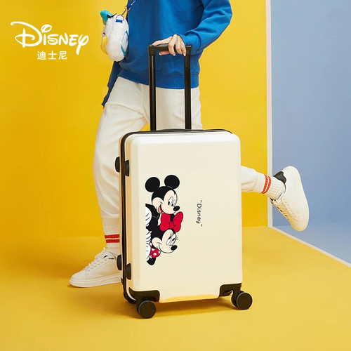迪士尼米奇联名旅行箱轻音万向轮