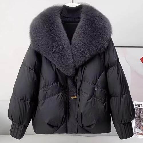 2024冬季新款高端白鹅绒短款