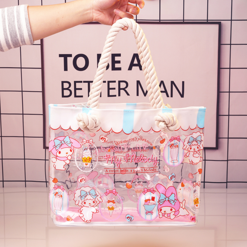 HelloKitty手提包女气质女神大学生上课单肩包软皮女大包学生少女