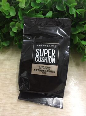美宝莲超然无瑕轻垫霜14g替换芯01 02 03BB黑金气垫bb霜轻薄遮瑕