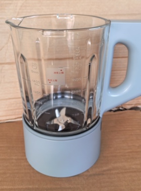 美的破壁机杯体BL10SJ85原装搅拌杯加热杯玻璃杯单杯不带盖子