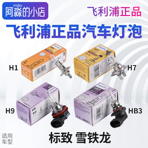 标志雪铁龙系列大灯灯泡