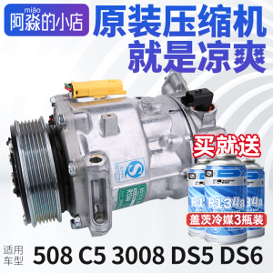 C4世嘉508C5DS空调压缩机正品
