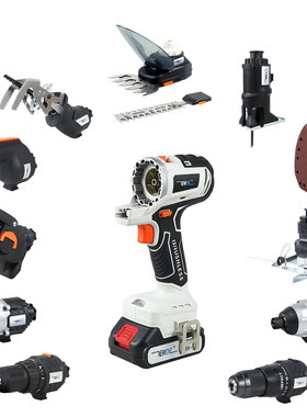 锂电工具大全多功能万用充电式电钻改装家用万能木组合套装匠之宝