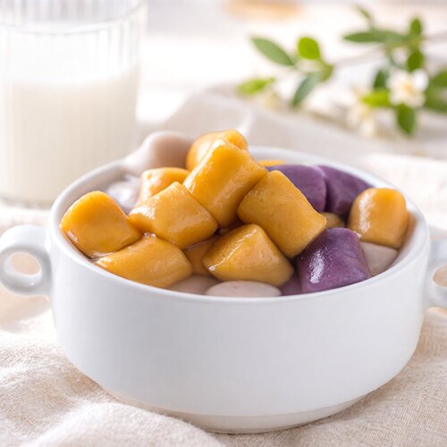 源口多彩大芋圆鲜芋圆烧仙草奶茶