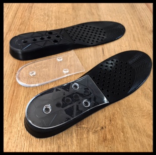 男女款硅胶增高鞋垫全垫 自粘防滑柔软高弹轻便舒适 不易变形