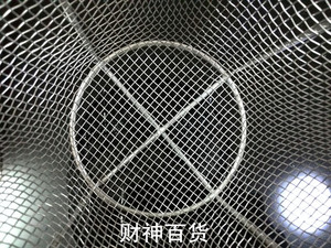 无磁加厚不锈钢漏勺 热干面漏勺  麻辣烫捞子漏网漏勺 煮面下面篓
