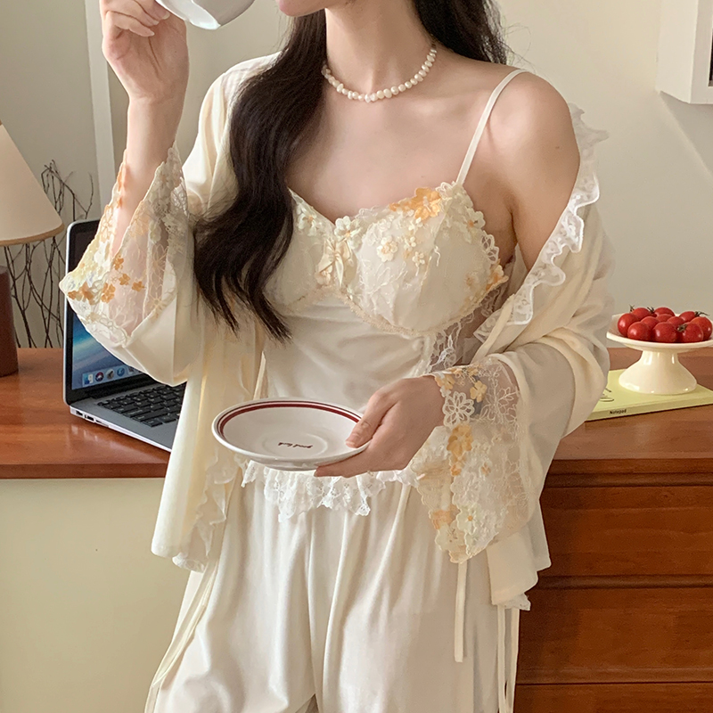 女金丝绒胸垫纯欲风刺绣款高级