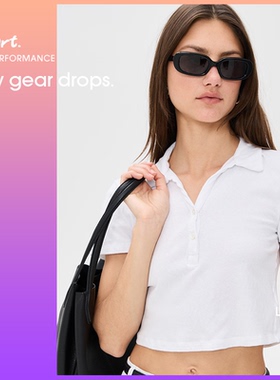Cropped Henley Polo