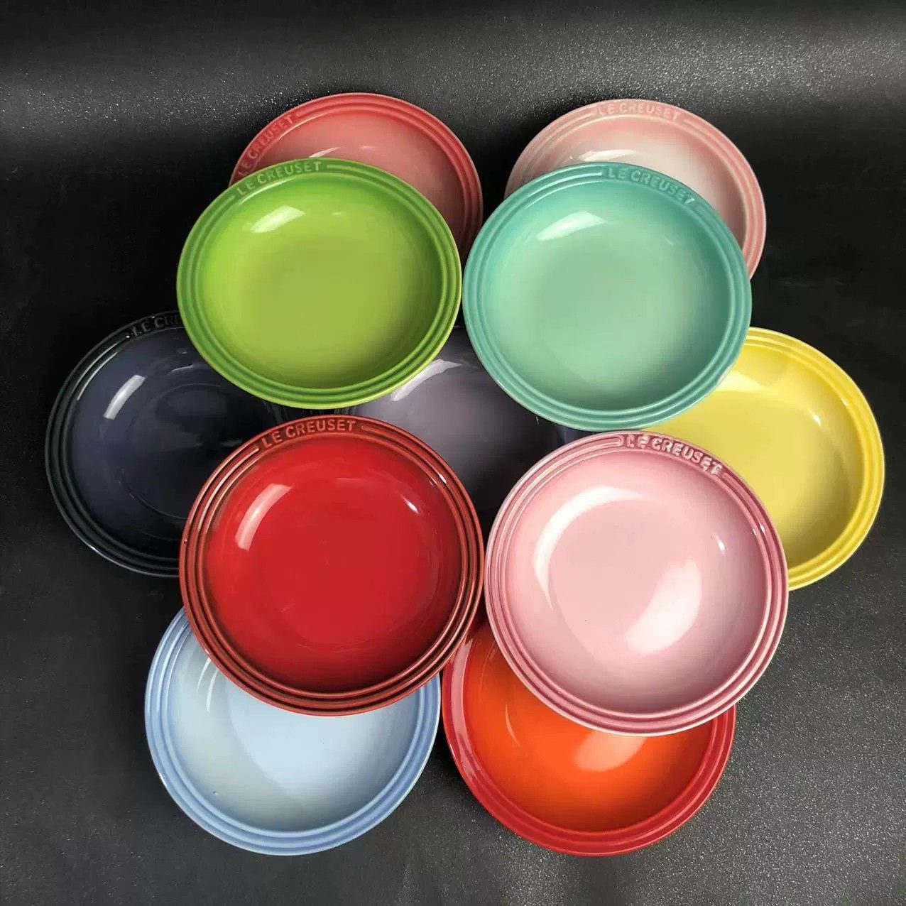 法国酷彩LE CREUSET高级感零食水果盘菜盘家用餐具盘子碟子餐前盘