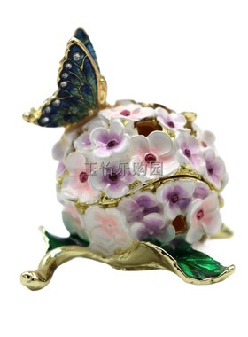 蝴蝶樱花团摆件柜台摆设品