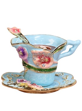 欧式迷你小咖啡杯装饰品节日送礼