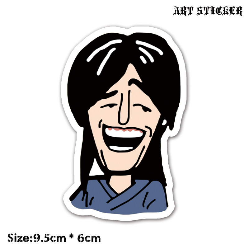 金馆长 恶搞可爱卡通贴纸 旅行箱贴纸 笔记本贴纸 防水箱包贴纸