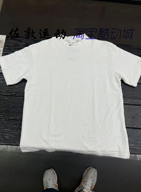 Nike/耐克 Circa 男子刺绣小勾子重磅宽松美式棉质短袖T恤 DX0188