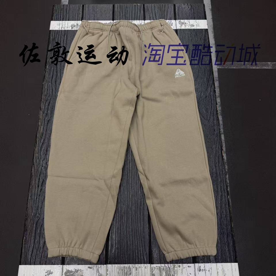 NIKE男子刺绣LOGO抓绒宽松长裤