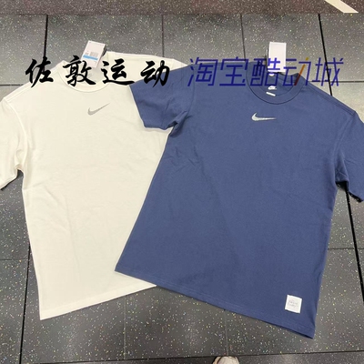 NIKE男子运动休闲棉质短袖T恤
