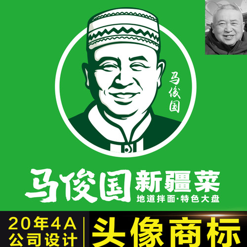 头像商标Logo卡通人物设计漫画人
