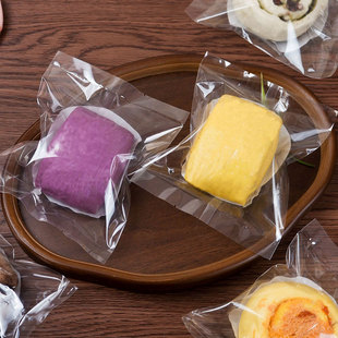 新中式养生花样馒头包装袋纯手工高透明独立塑封袋馒头专用打包袋