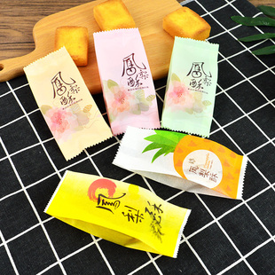 小点心包装 饼干西点袋 复合彩印机封100只 袋 台湾凤梨酥包装