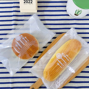 烘焙包装透明机封饼干吐司片包装袋糕点欧包加厚面包袋塑料食品袋